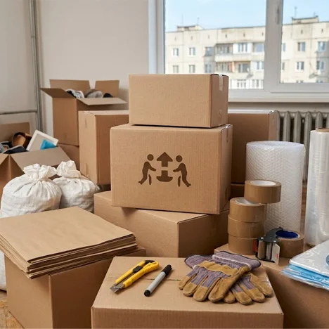 Packaging for 24h Movers in Chisinau