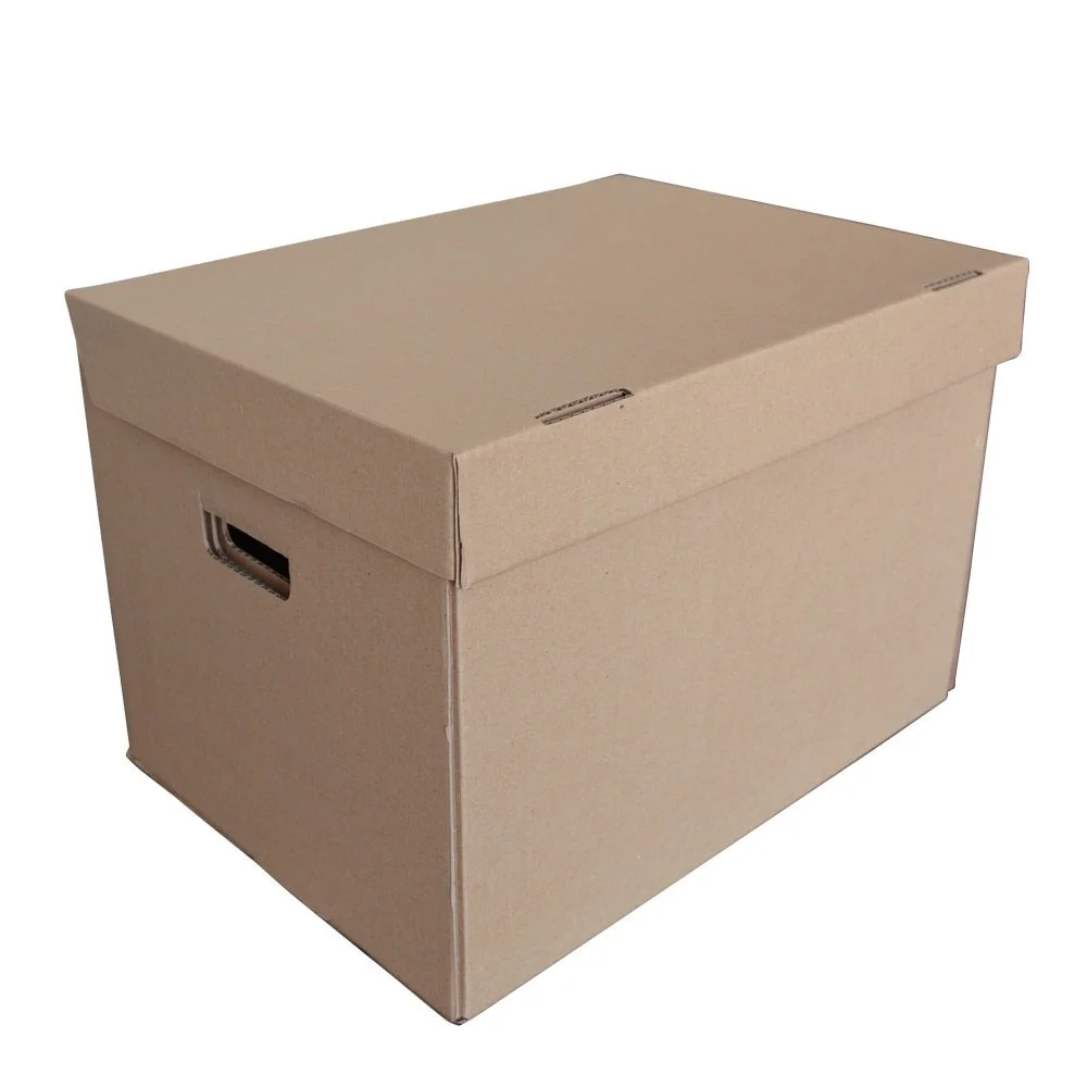 Archival cardboard box 40x32.5x31.5 cm