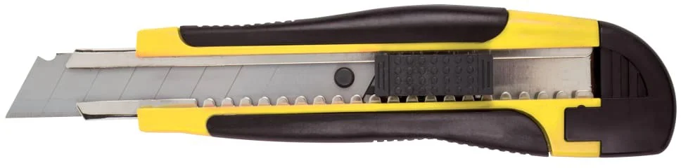 Cutter knife 18 mm, with blade fixator