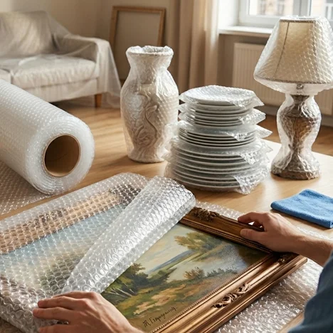 Bubble Film for High-Frequency Handling