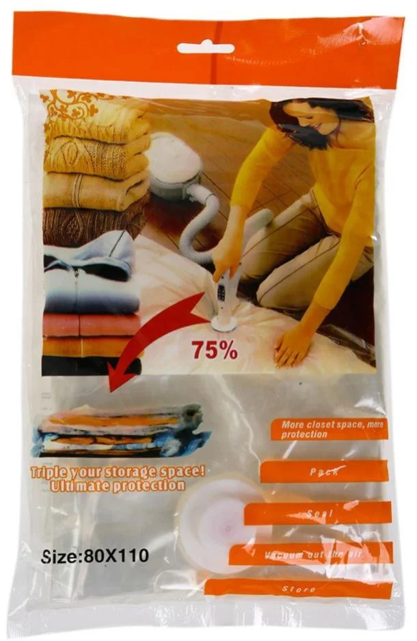 Vacuum bag for clothes 80x110 cm